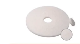 White Scrubber Floor Pad