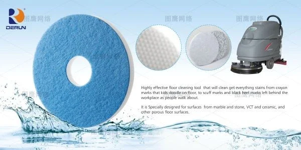 New Item High Density Melamine Floor Pads Fix With Cleaning Machine 4