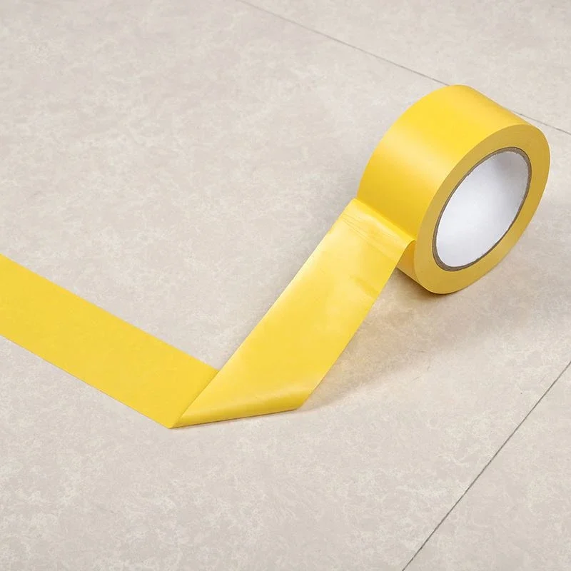 Single Color Waterproof Weather Resistant PVC Floor Marking Tape