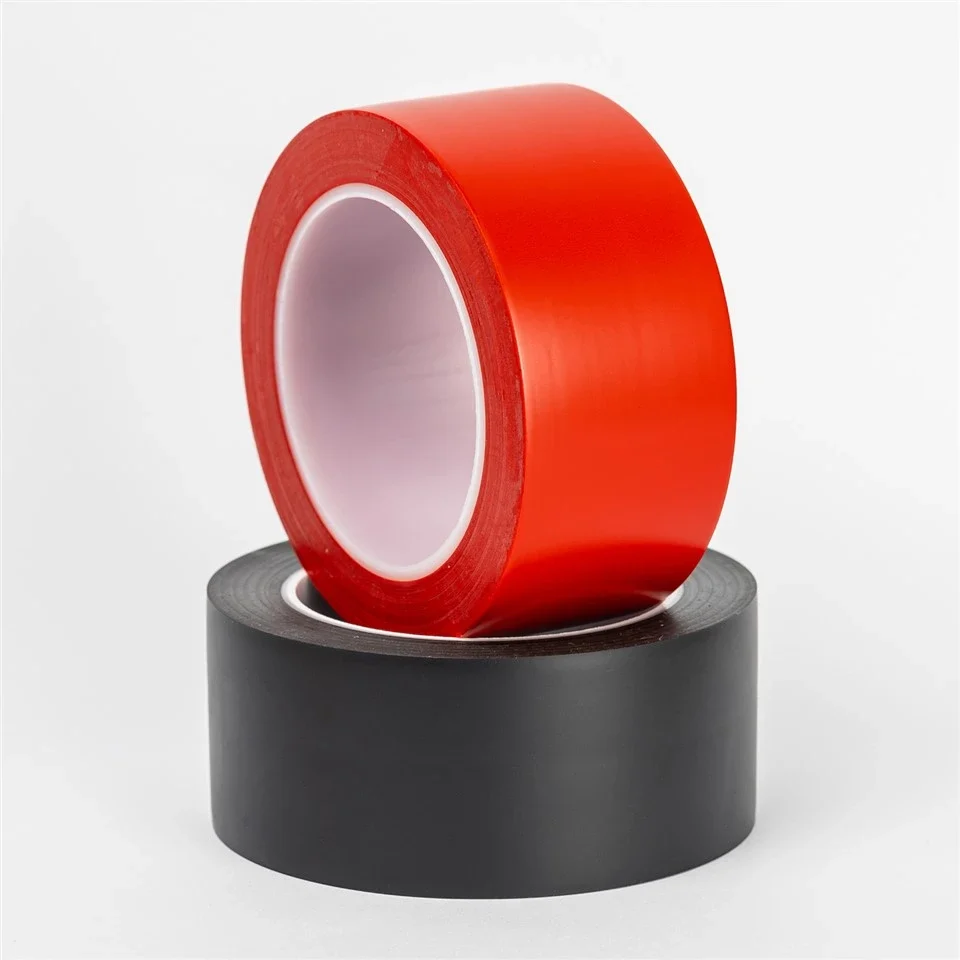 PE Tube Single Color Floor Protection PVC Marking Tape