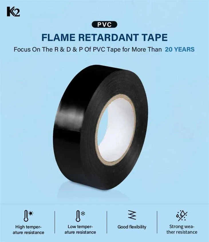 Black Electrical Insulation Tape 2