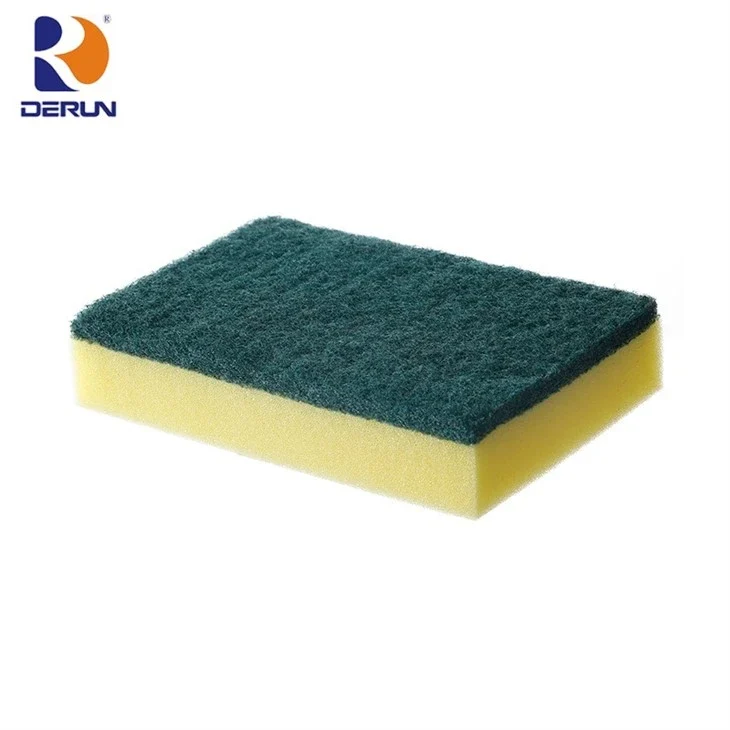 Rectangle PU Sponge with Scouring Pads 3
