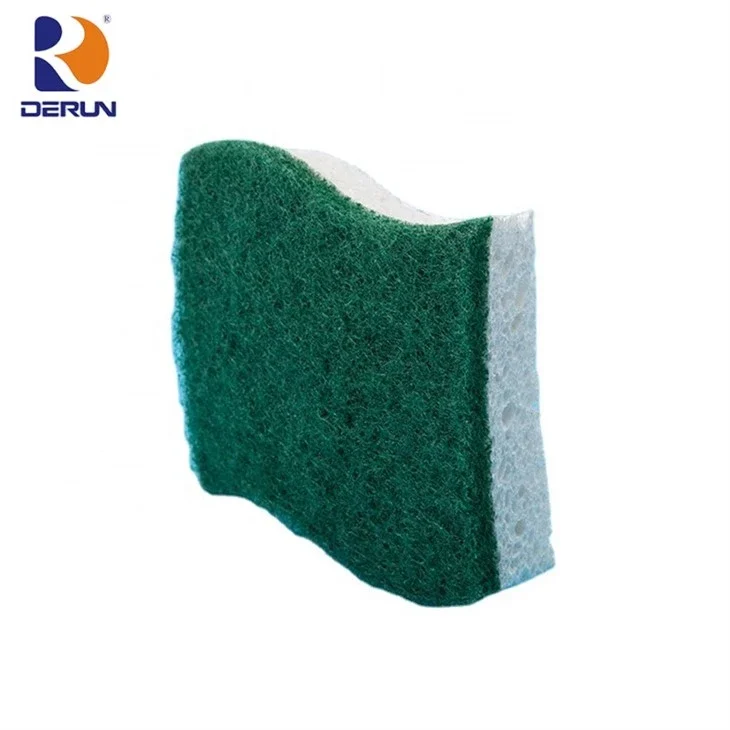 Cellulose Sponge with Scouring Pads 3