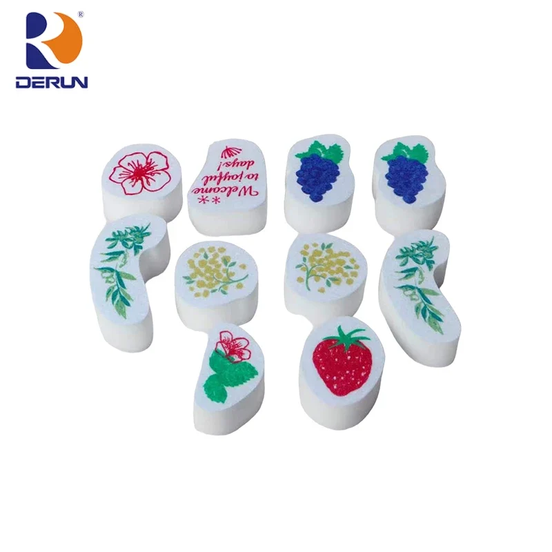 Fruit shaped small cleaning sponge