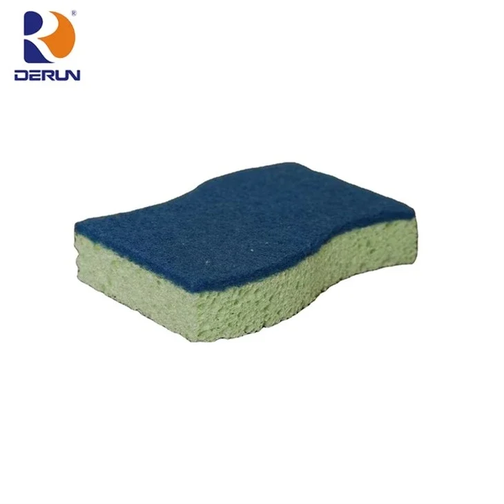 Cellulose Sponge with Scouring Pads 4