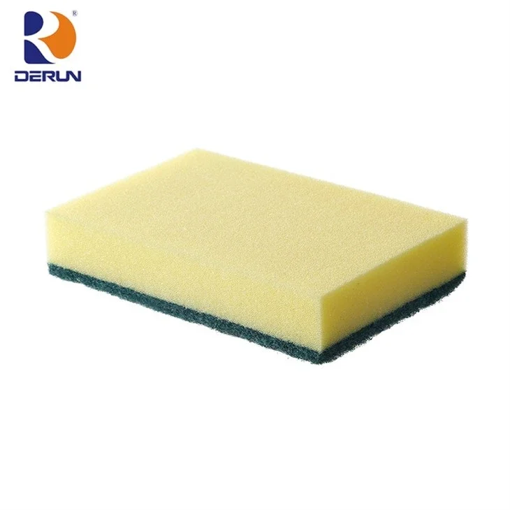Rectangle PU Sponge with Scouring Pads 4