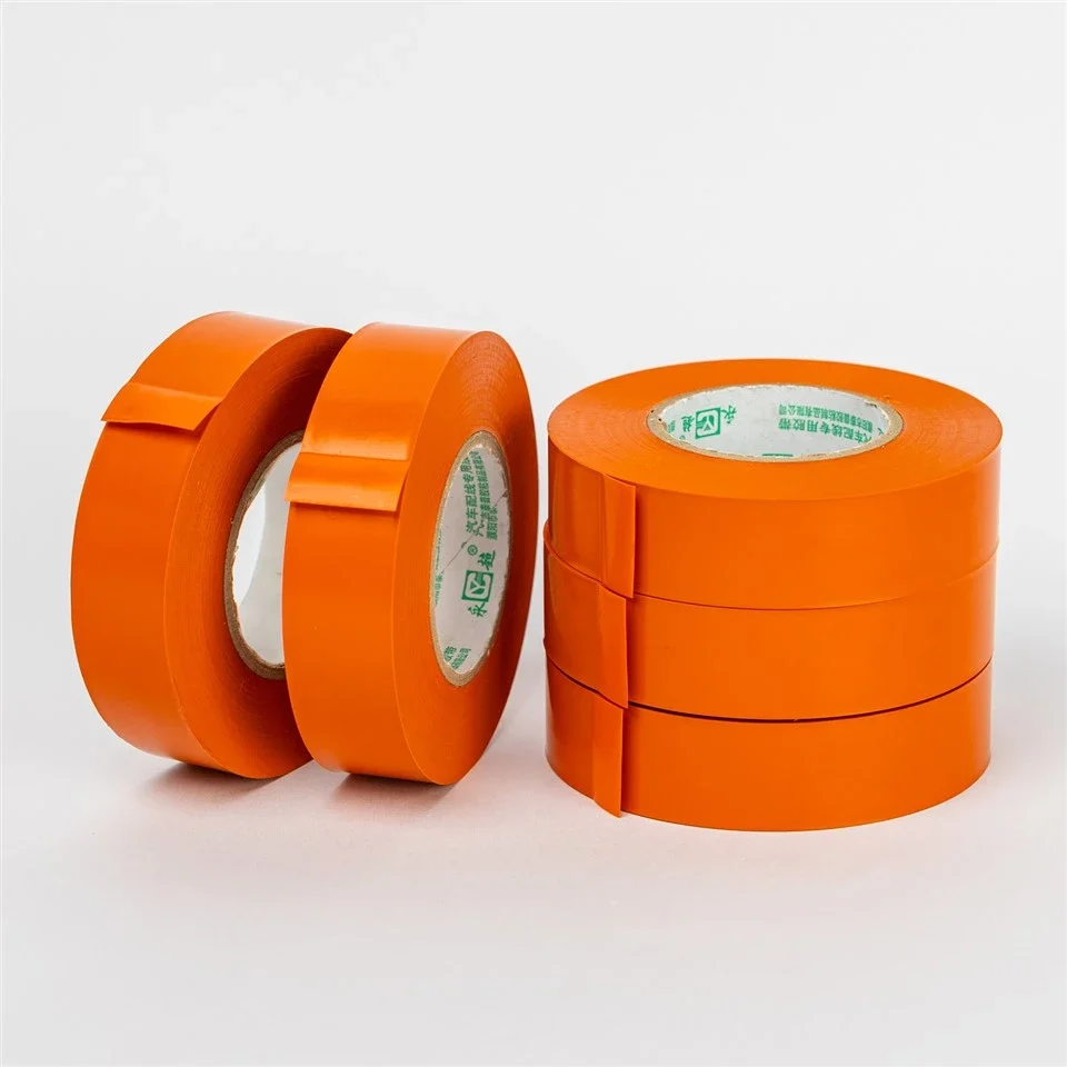 105º C High Temperature Resistance PVC Automotive Wiring Harness Insulating Tape