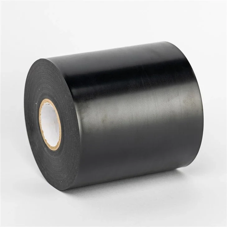 Black Pipe Corrosion Protective PVC Pipe Wrapping Self Adhesive Tape 4