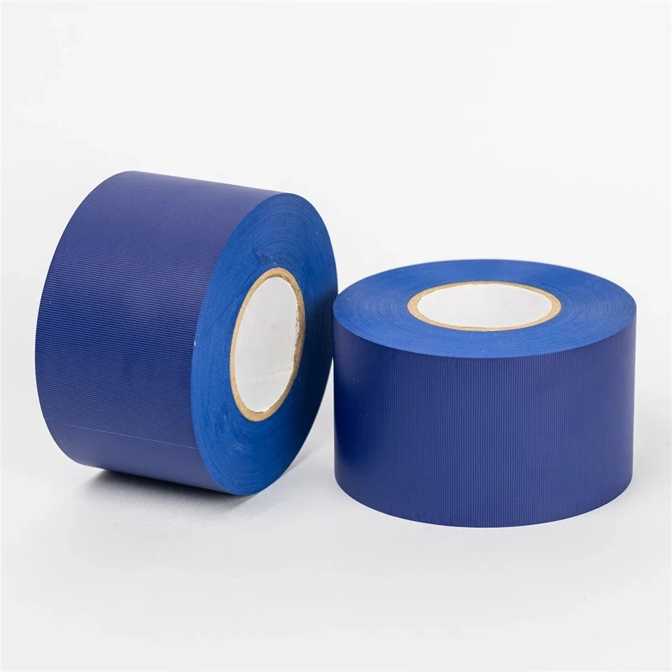 Easy Tear PVC Electrical Insulation Tape Blue Electronic Insulating Tape 4